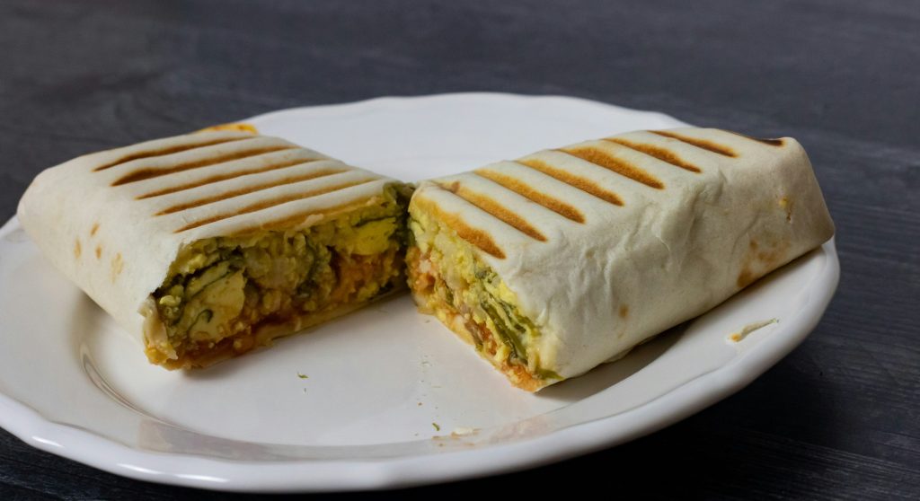 Easy breakfast burrito for busy mornings